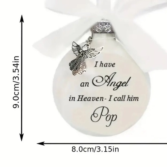 COPY - NWT HUSBAND REMEMBRANCE ORNAMENT - Picture 3 of 3